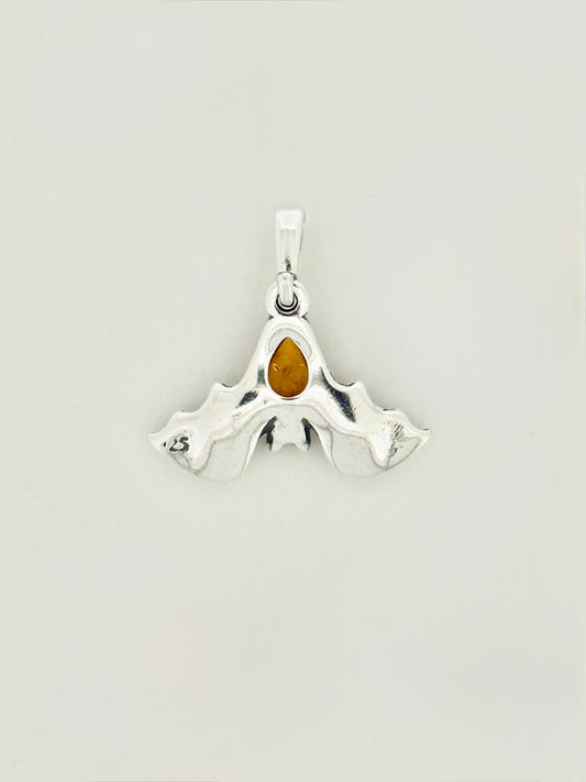 Amber Pendant, Sleeping Bat