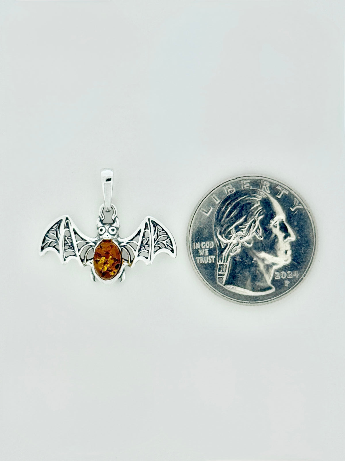 Amber Pendant, Bat