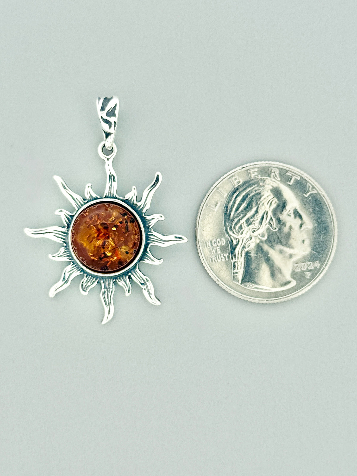 Amber Pendant, Sun