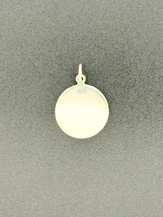 Sterling Silver Pendant, Love Charm