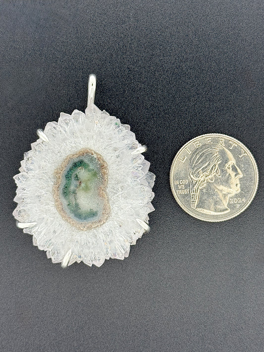 Solar Quartz Prong Mount