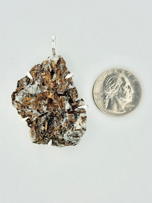 Astrophyllite Prong Mount
