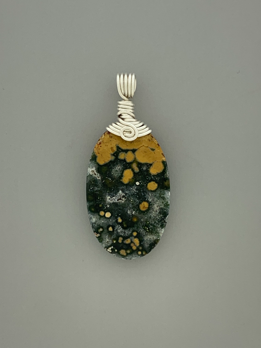 Ocean Jasper Wire Wrap