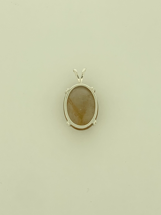 Rutilated Quartz Pendant