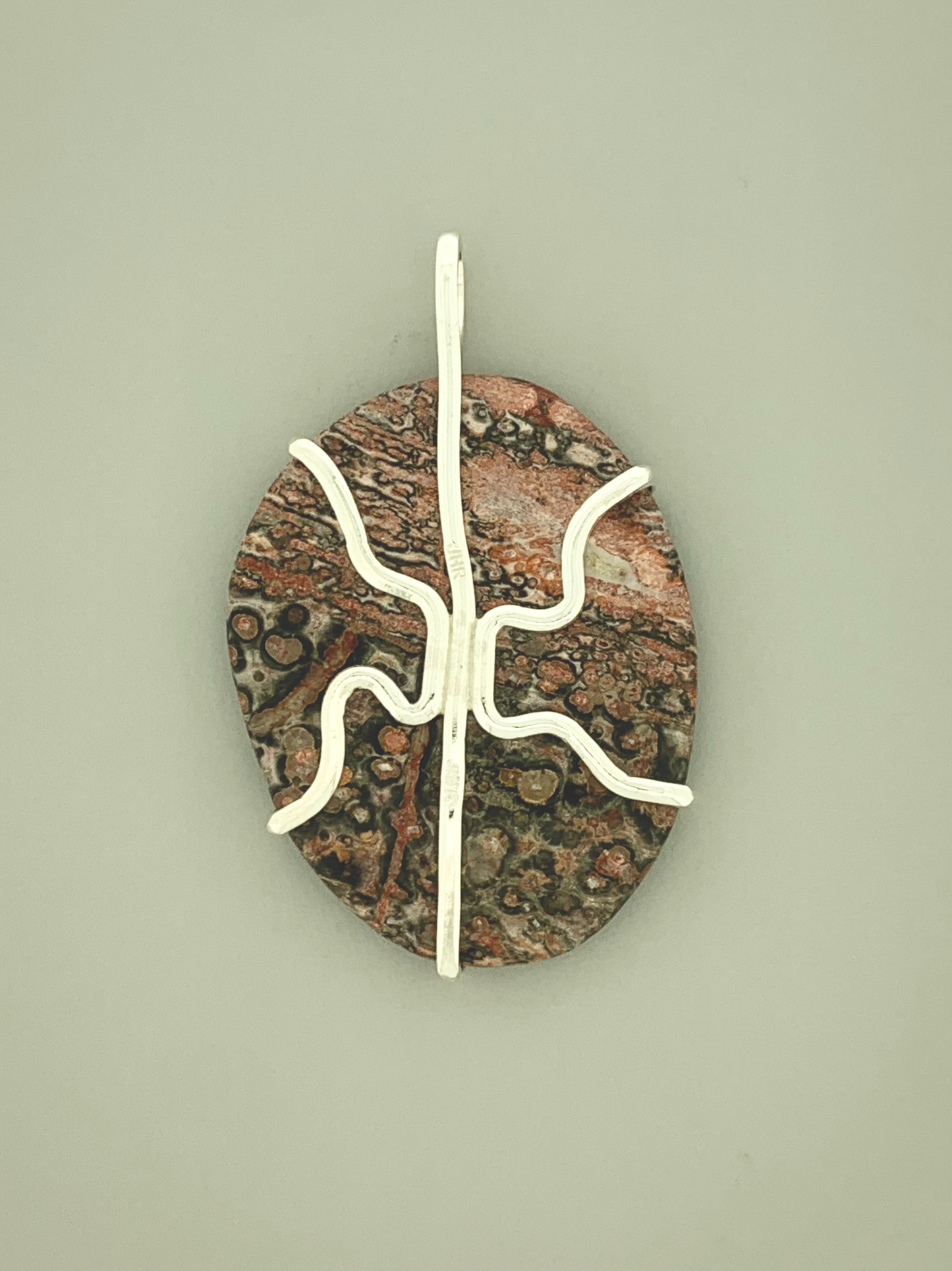 Leopardskin Jasper Prong Mount