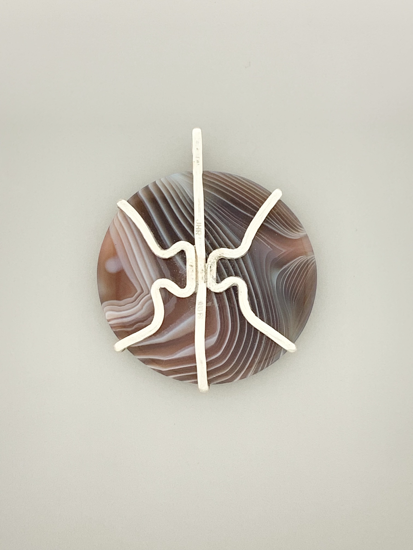 Botswana Agate Prong Mount