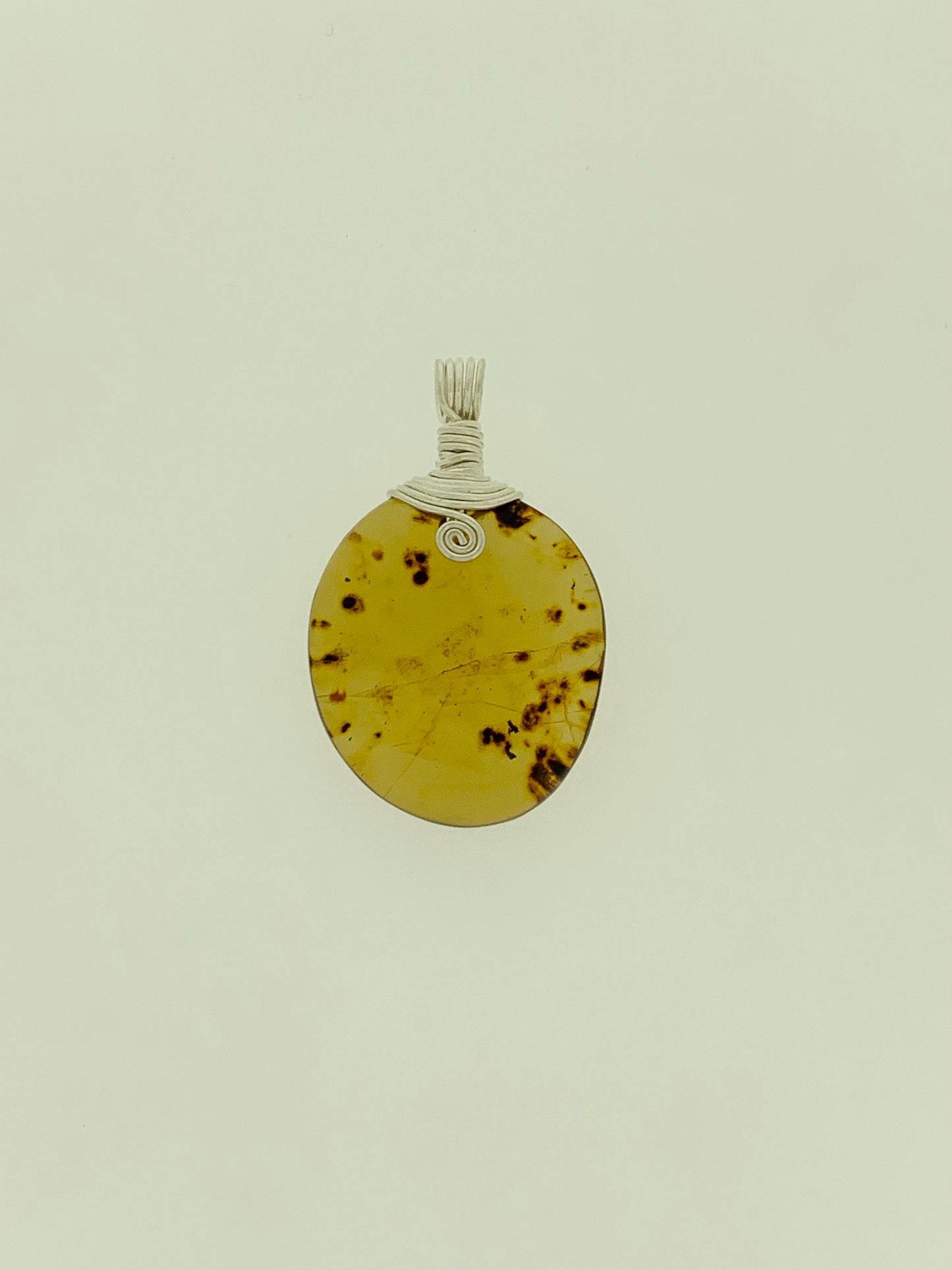 Amber, Baltic, Wire Wrap