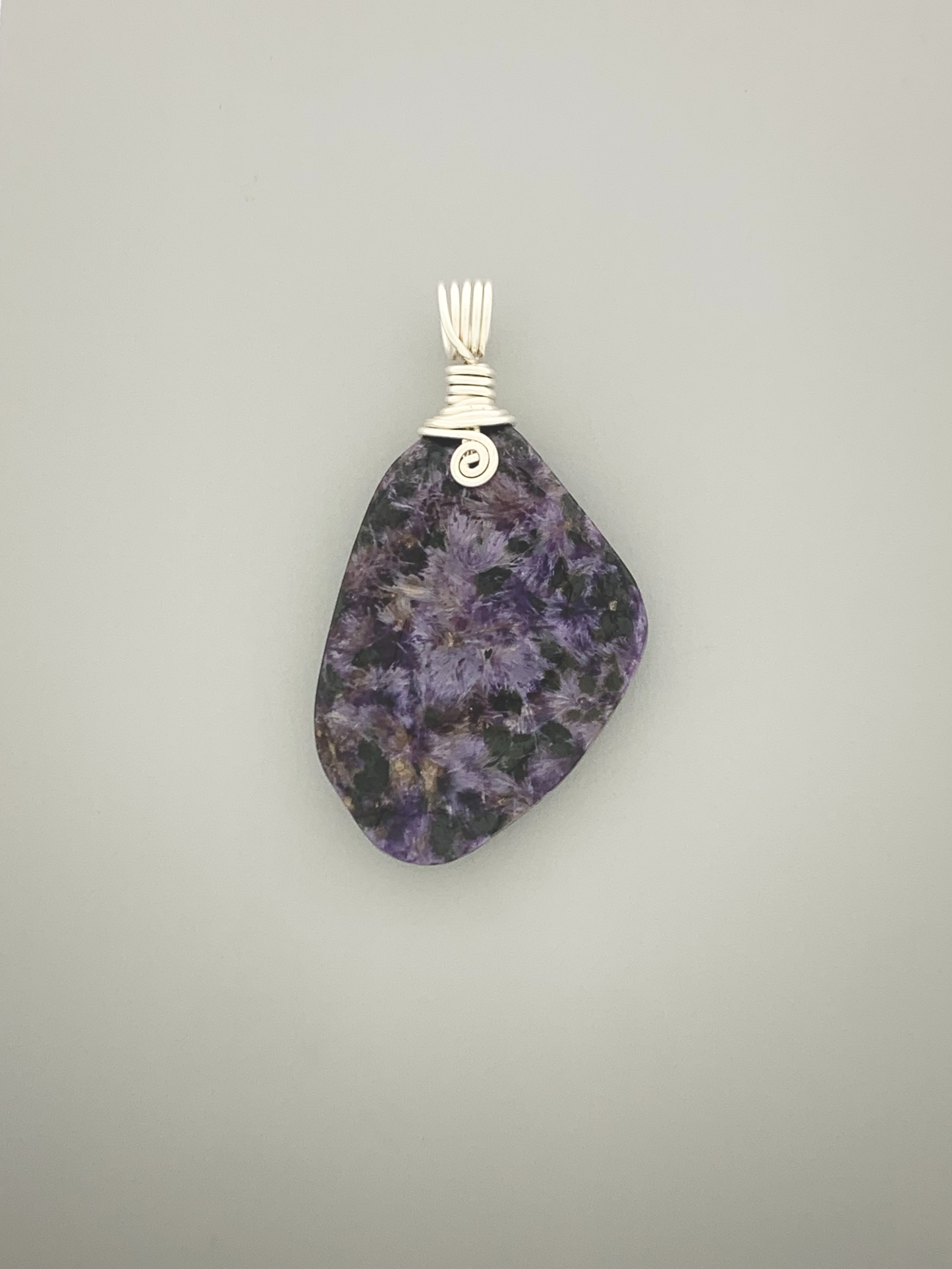 Charoite Wire Wrap