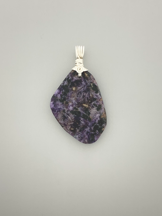 Charoite Wire Wrap