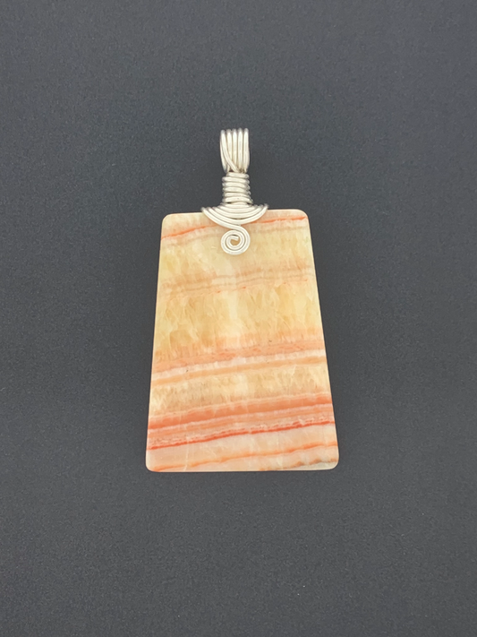 Banded Agate Wire Wrap