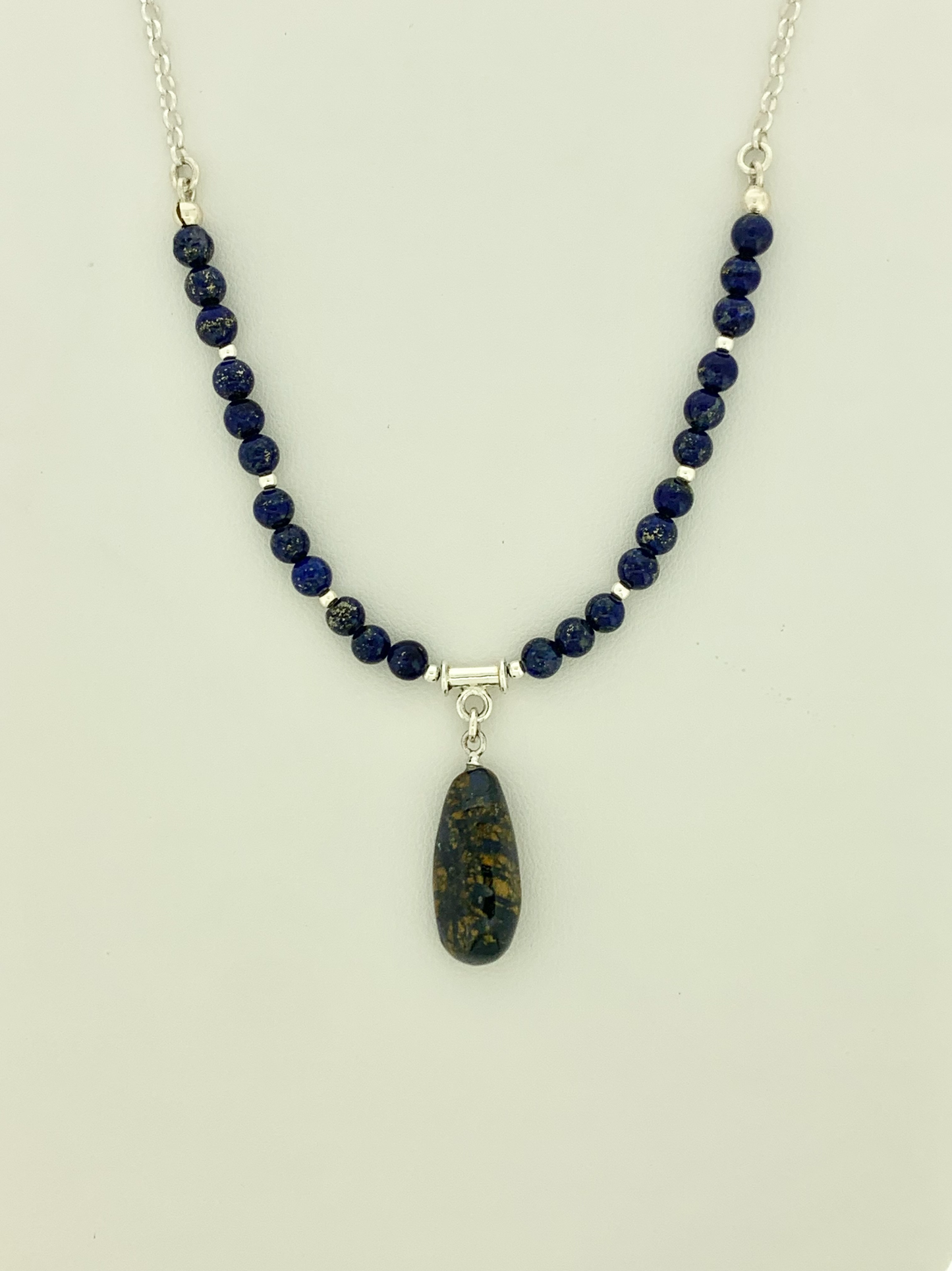 Azurite And Malachite Necklace