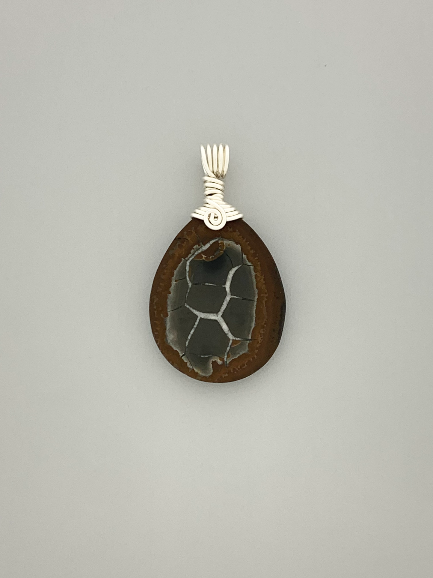 Septarian Nodule Wire Wrap