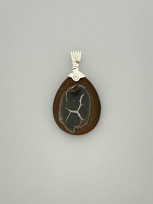 Septarian Nodule Wire Wrap
