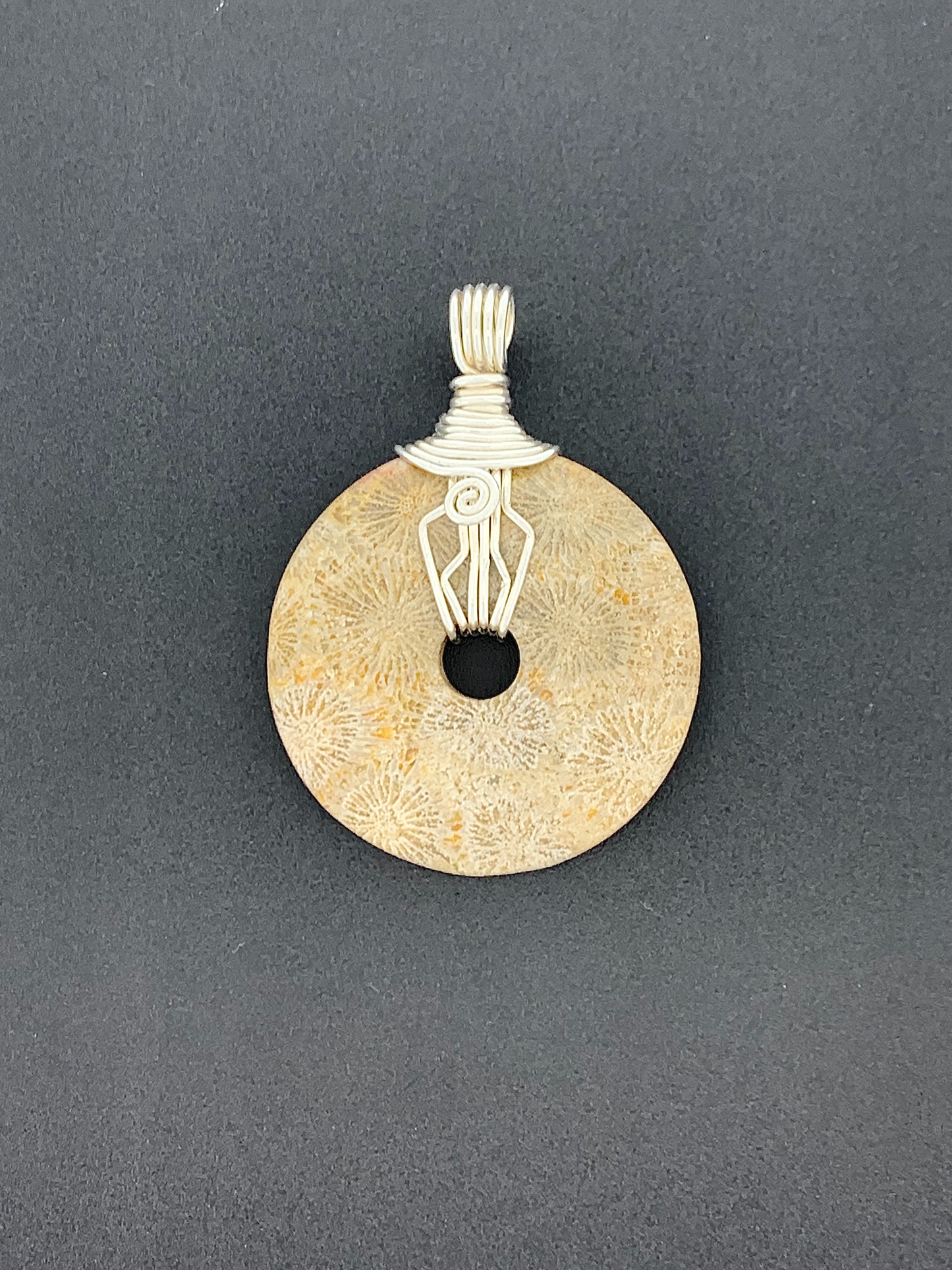 Fossil Coral Wire Wrap