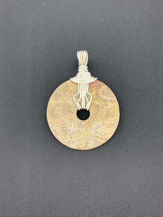 Fossil Coral Wire Wrap