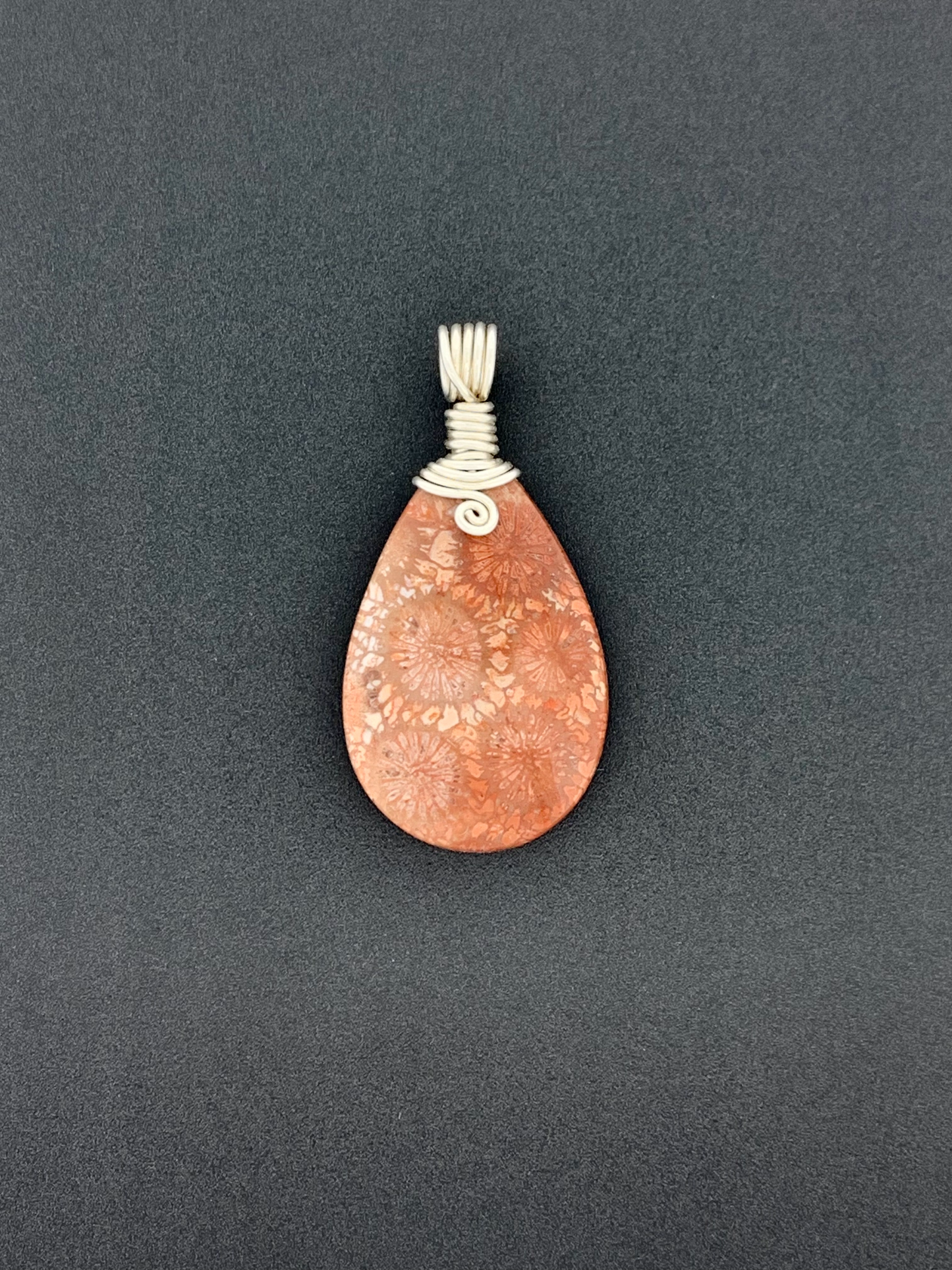 Fossil Coral Wire Wrap