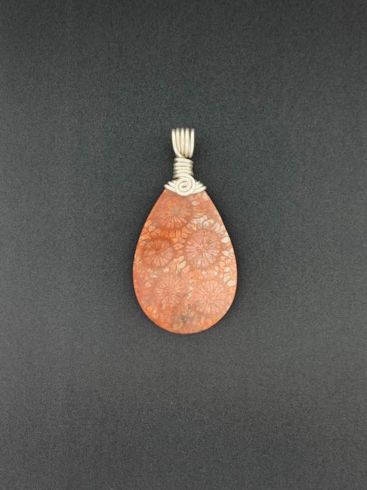 Fossil Coral Wire Wrap