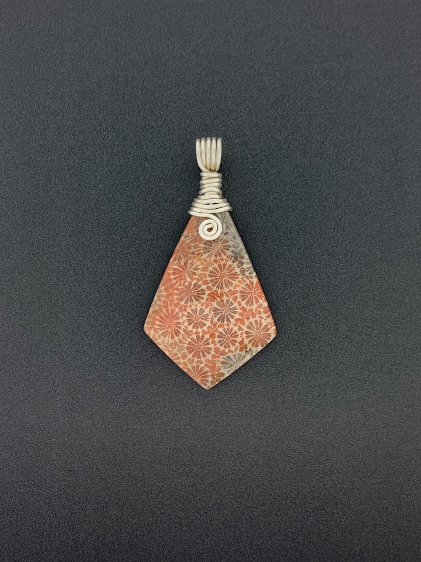 Fossil Coral Wire Wrap