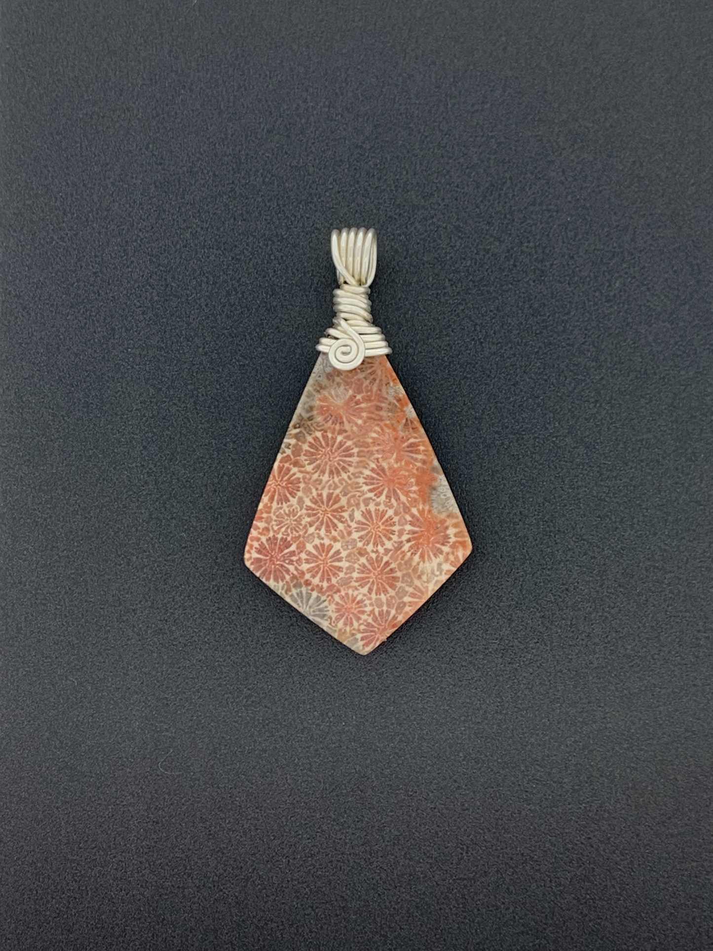 Fossil Coral Wire Wrap