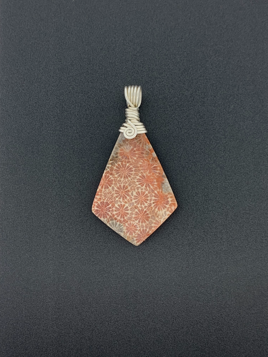 Fossil Coral Wire Wrap