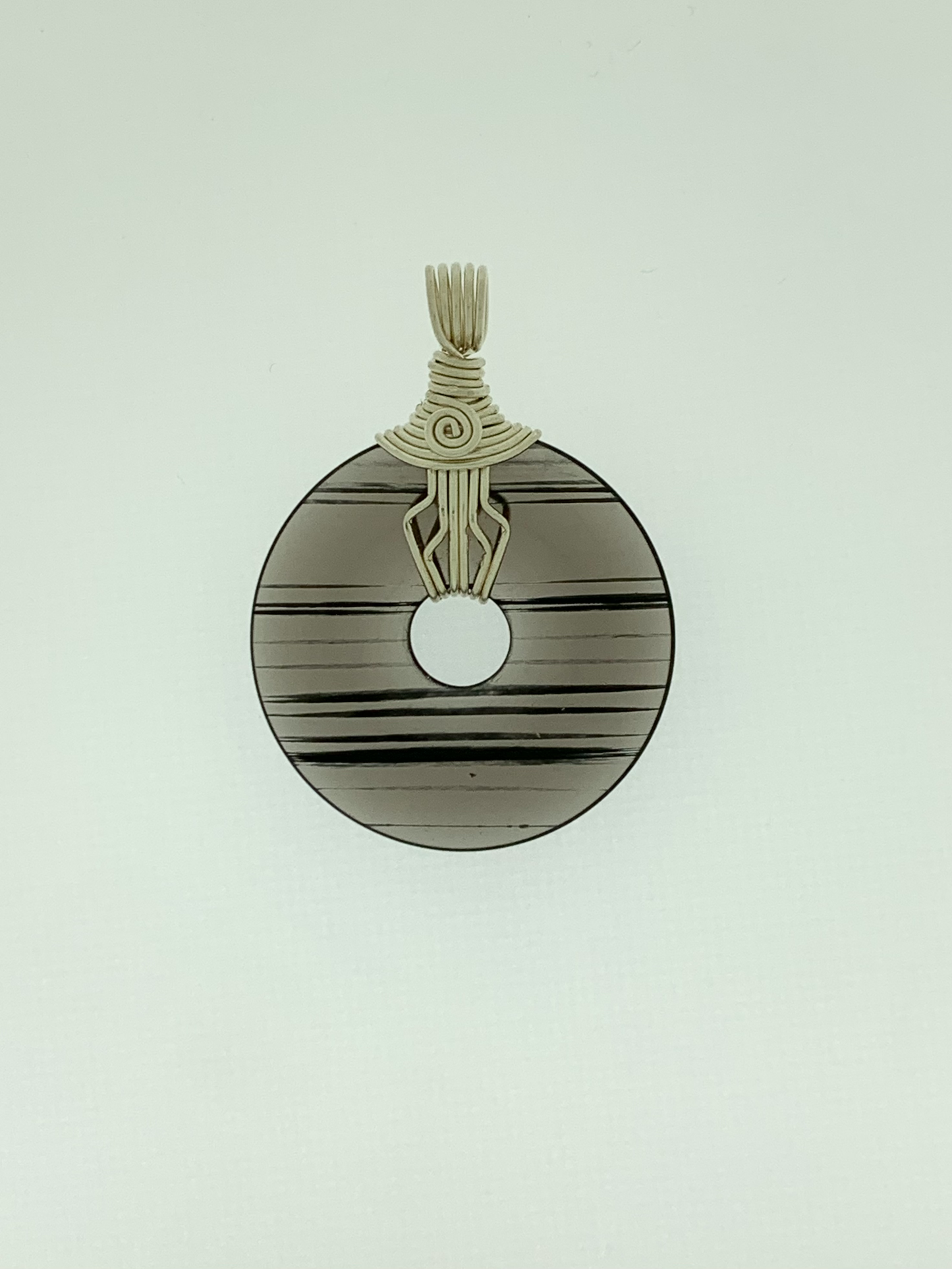 Midnight Lace Obsidian Wire Wrap