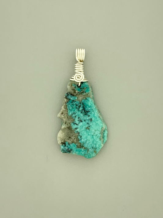 Turquoise Wire Wrap, Campitos