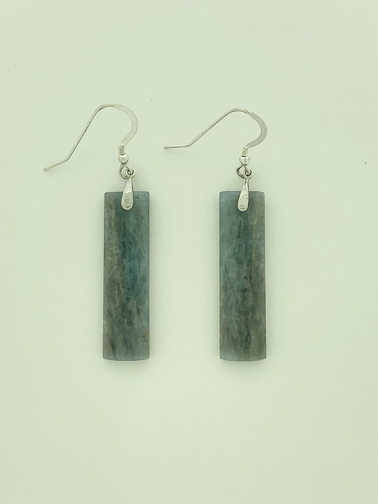 Blue Coral Earrings