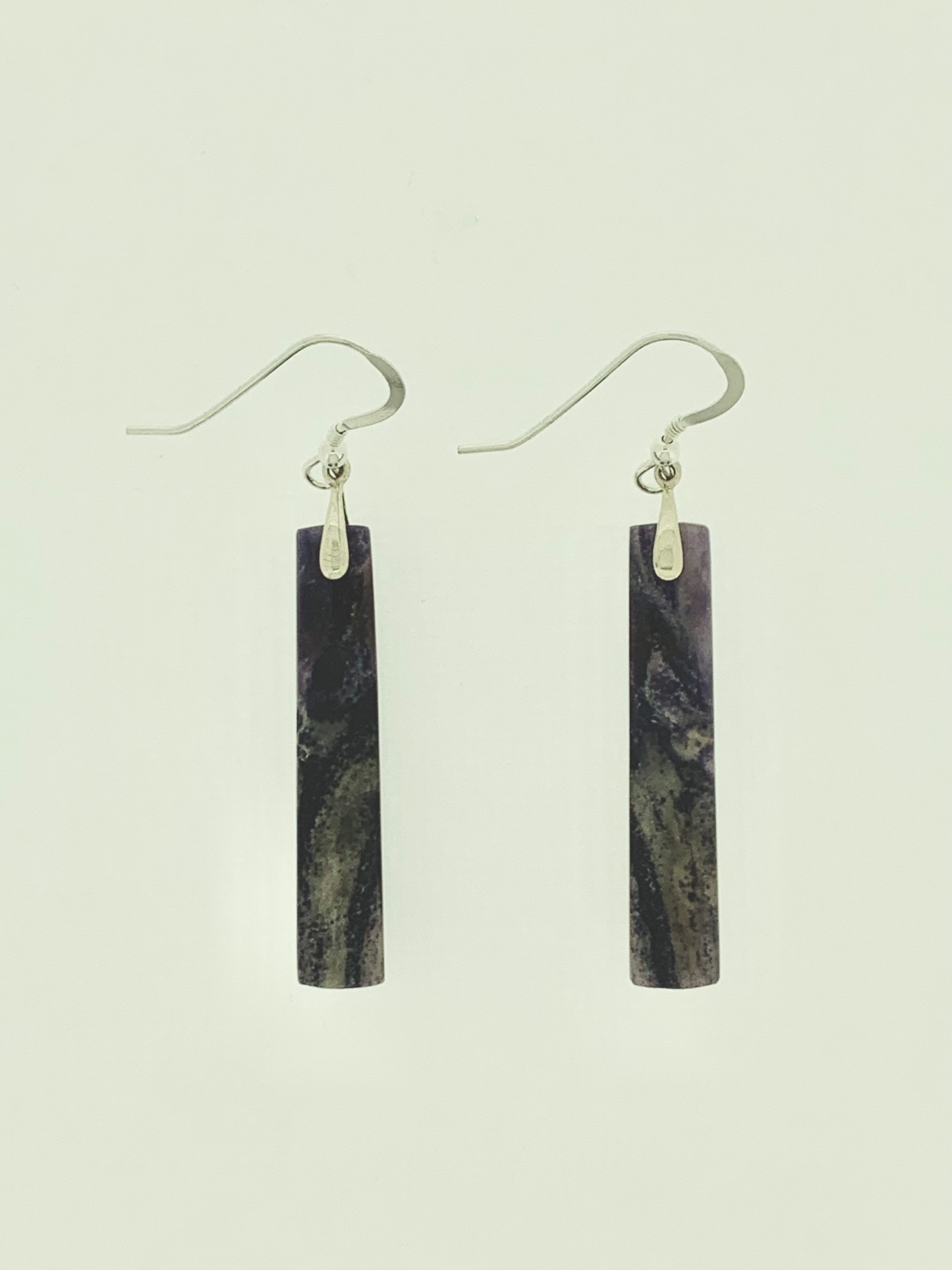 Purple Opal Earrings