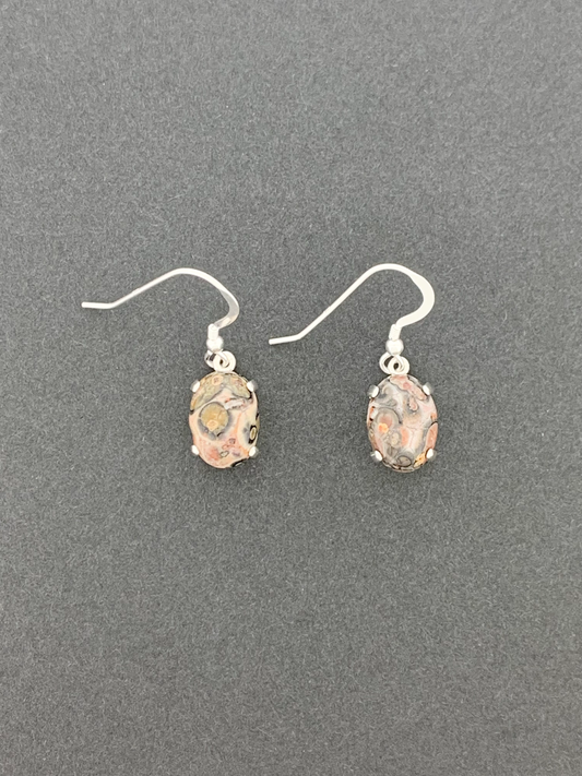 Leopardskin Jasper Earrings