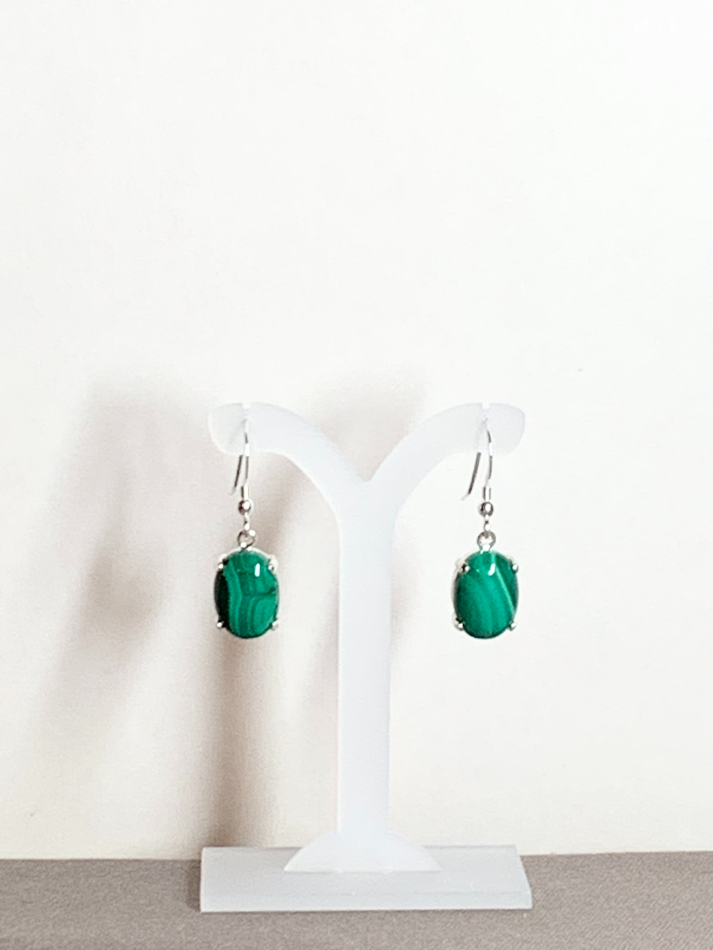 Malachite Earrings