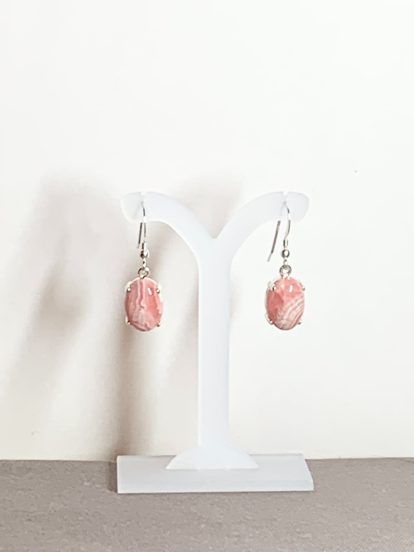Rhodochrosite Earrings