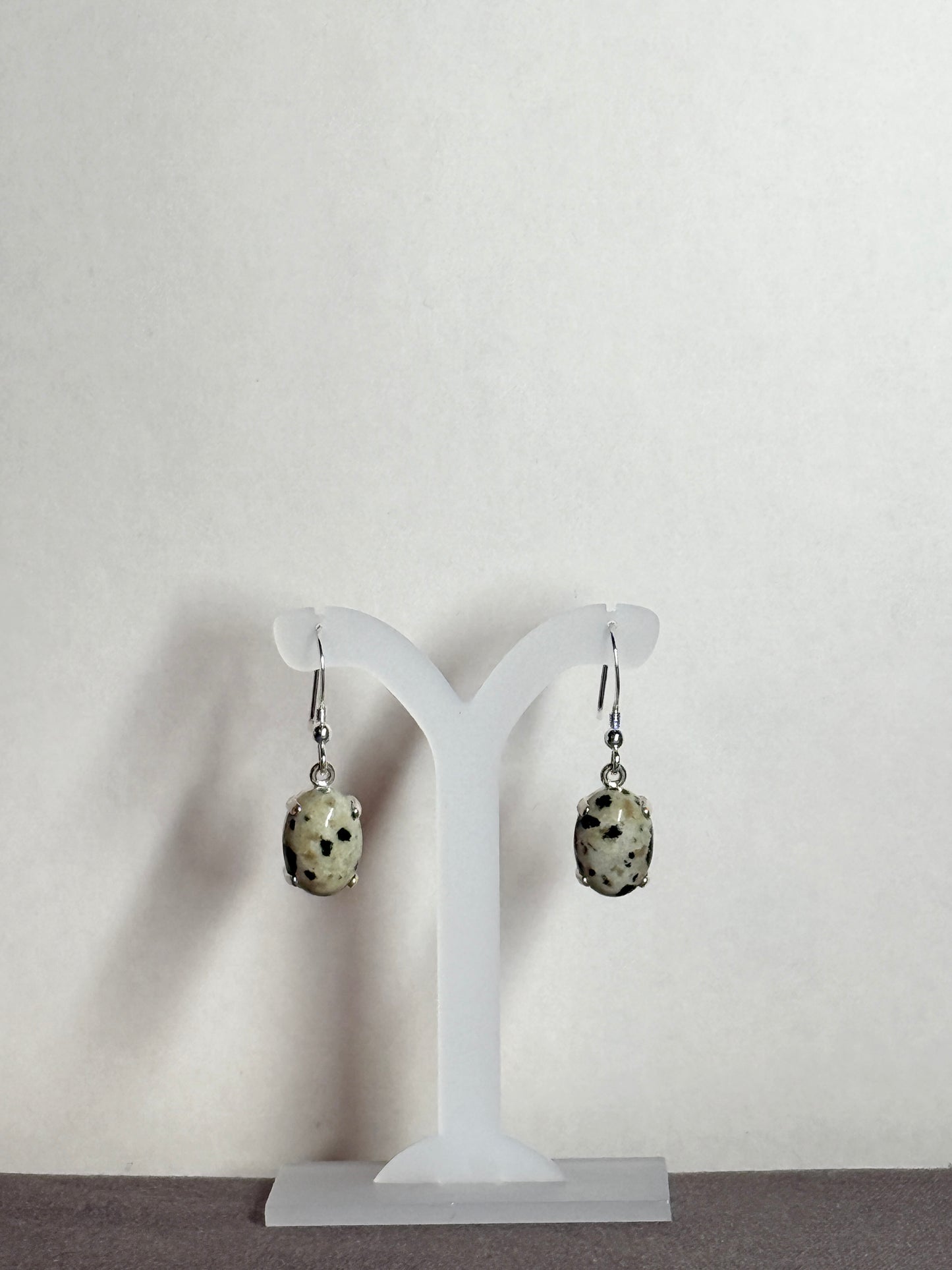 Dalmatian Jasper Earrings
