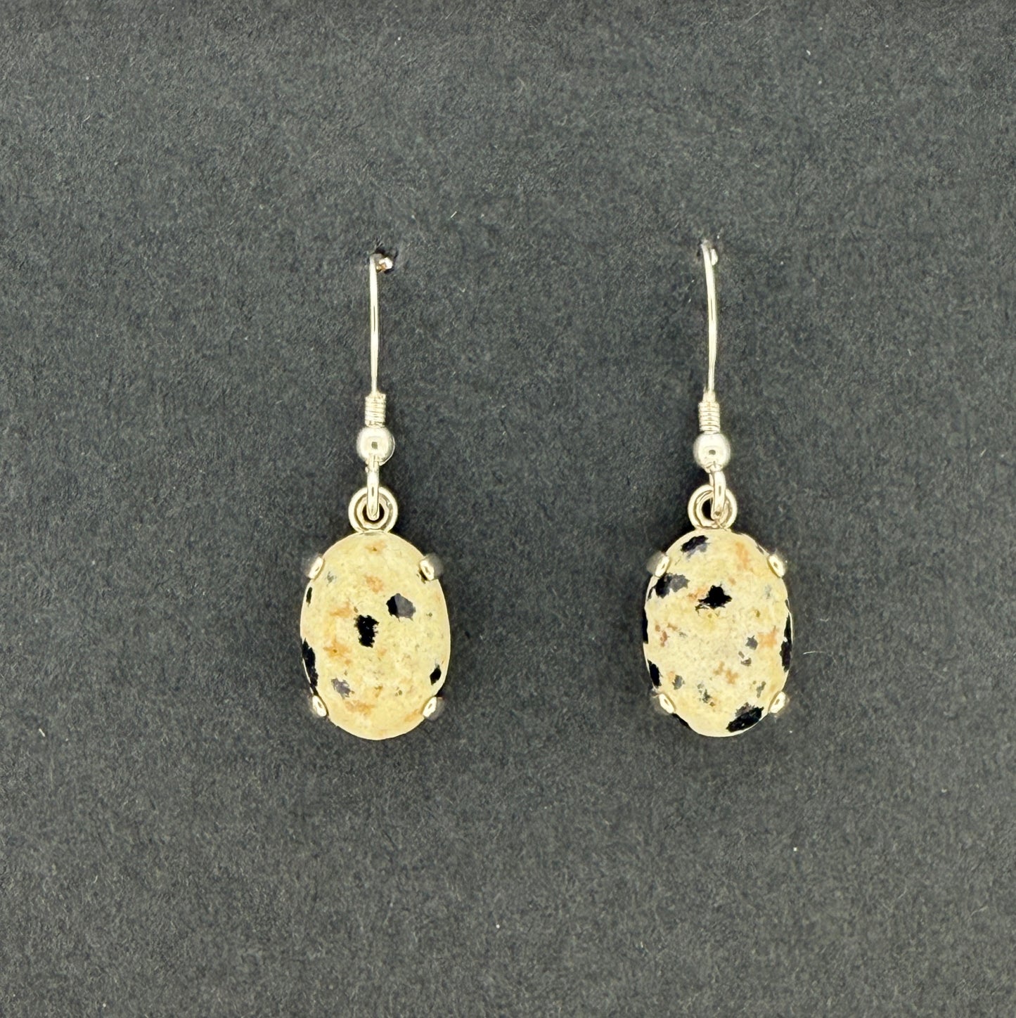 Dalmatian Jasper Earrings