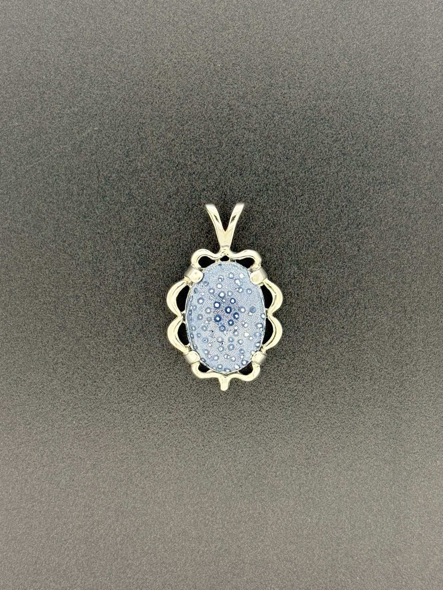 Blue Coral Pendant