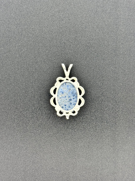 Blue Coral Pendant