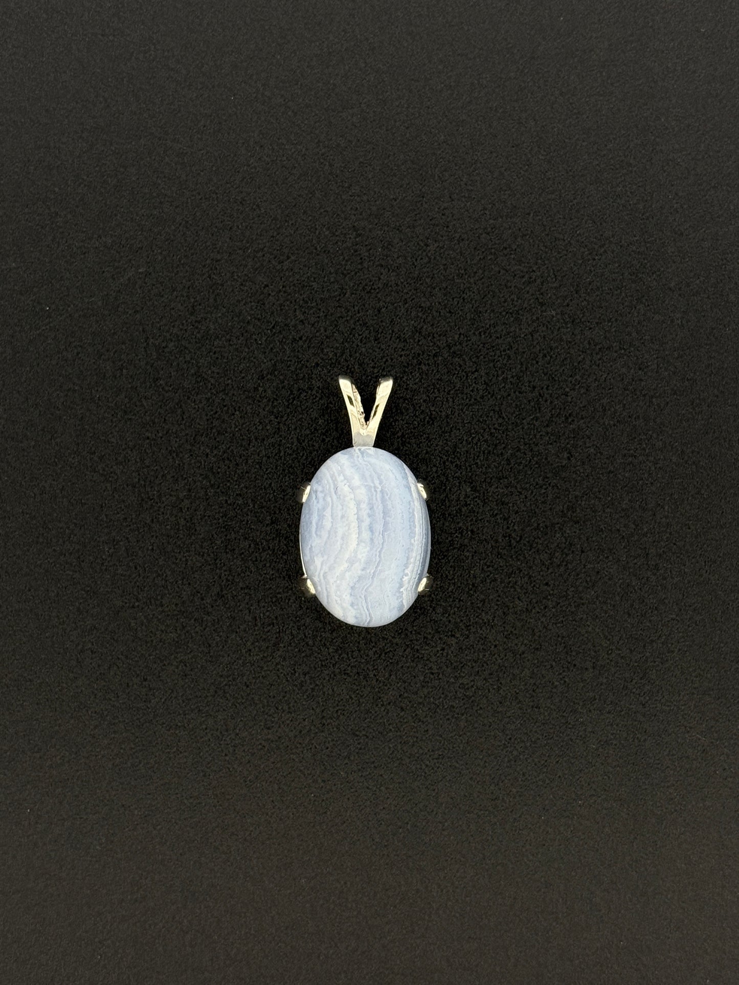 Blue Lace Agate Pendant