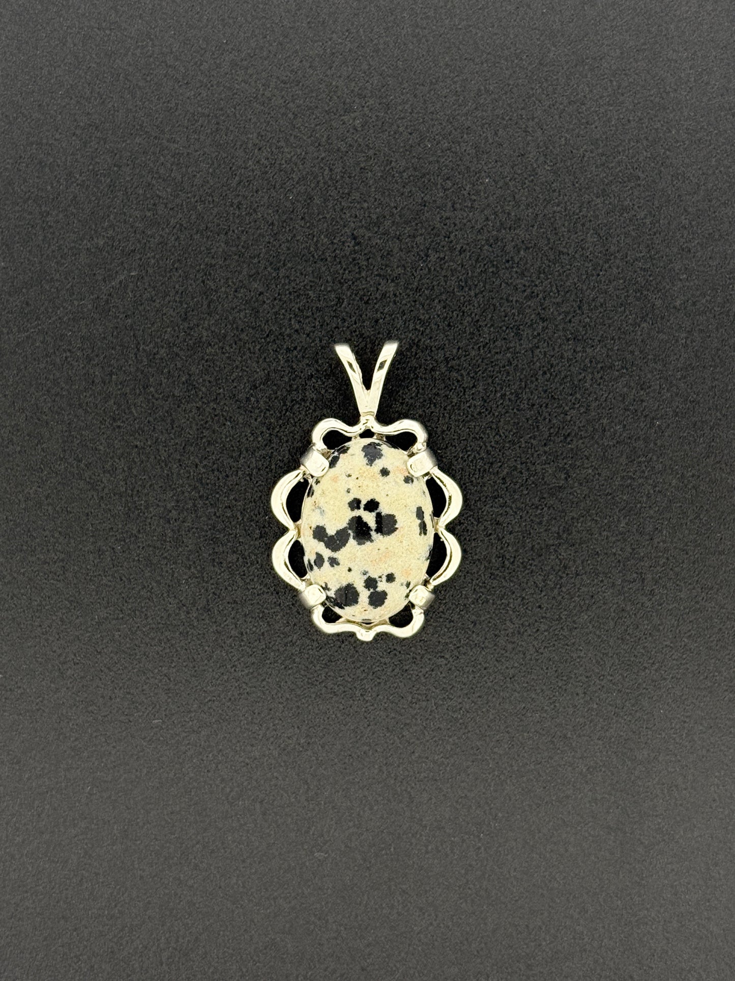 Dalmatian Jasper Pendant