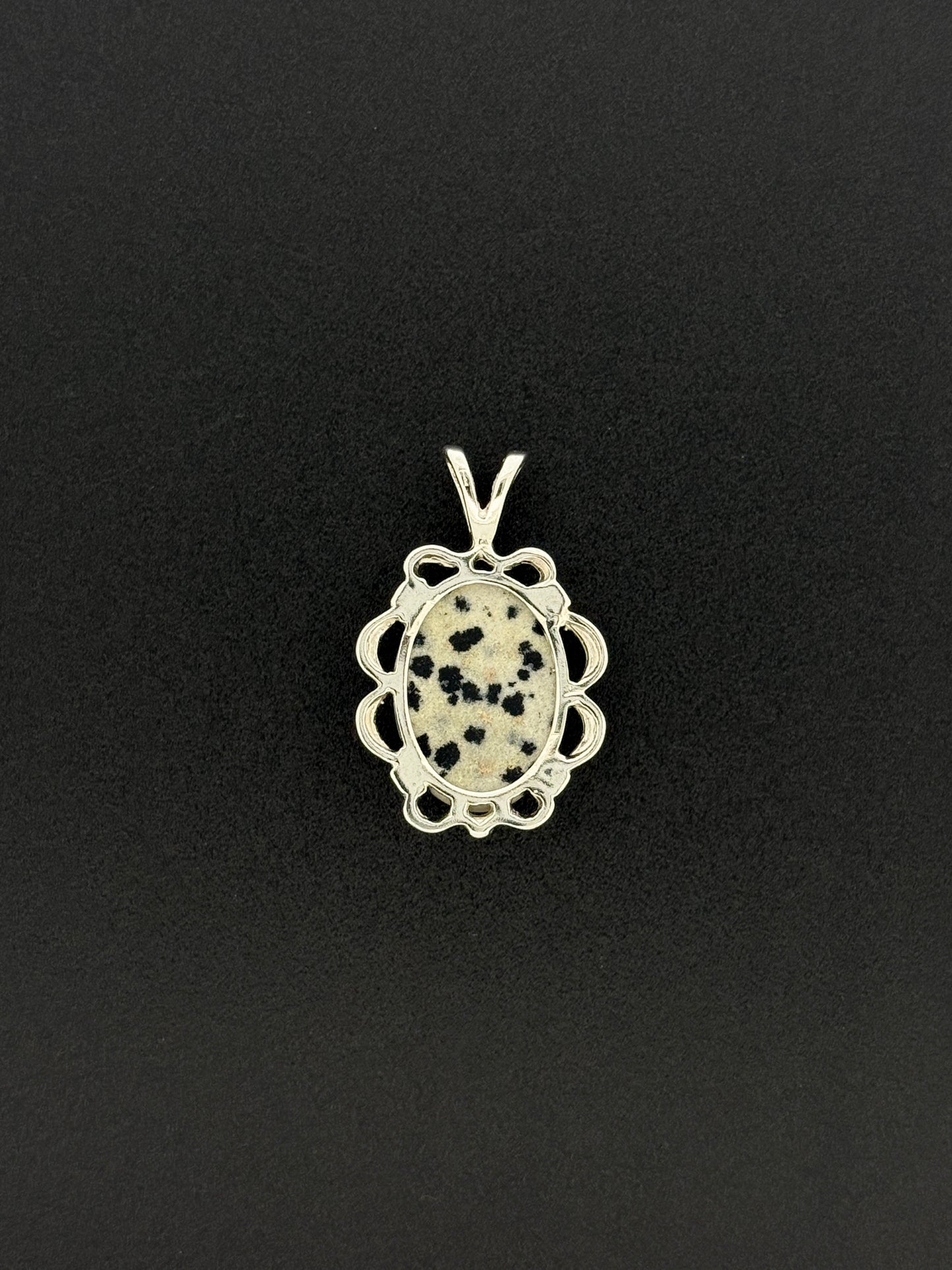 Dalmatian Jasper Pendant