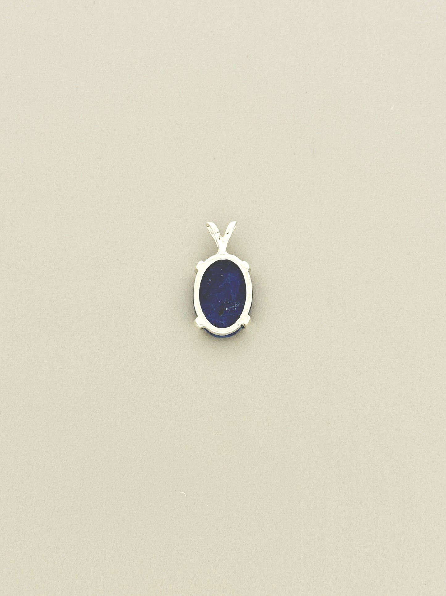 Denim Lapis Pendant