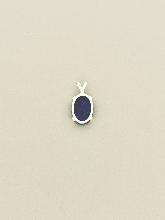 Denim Lapis Pendant
