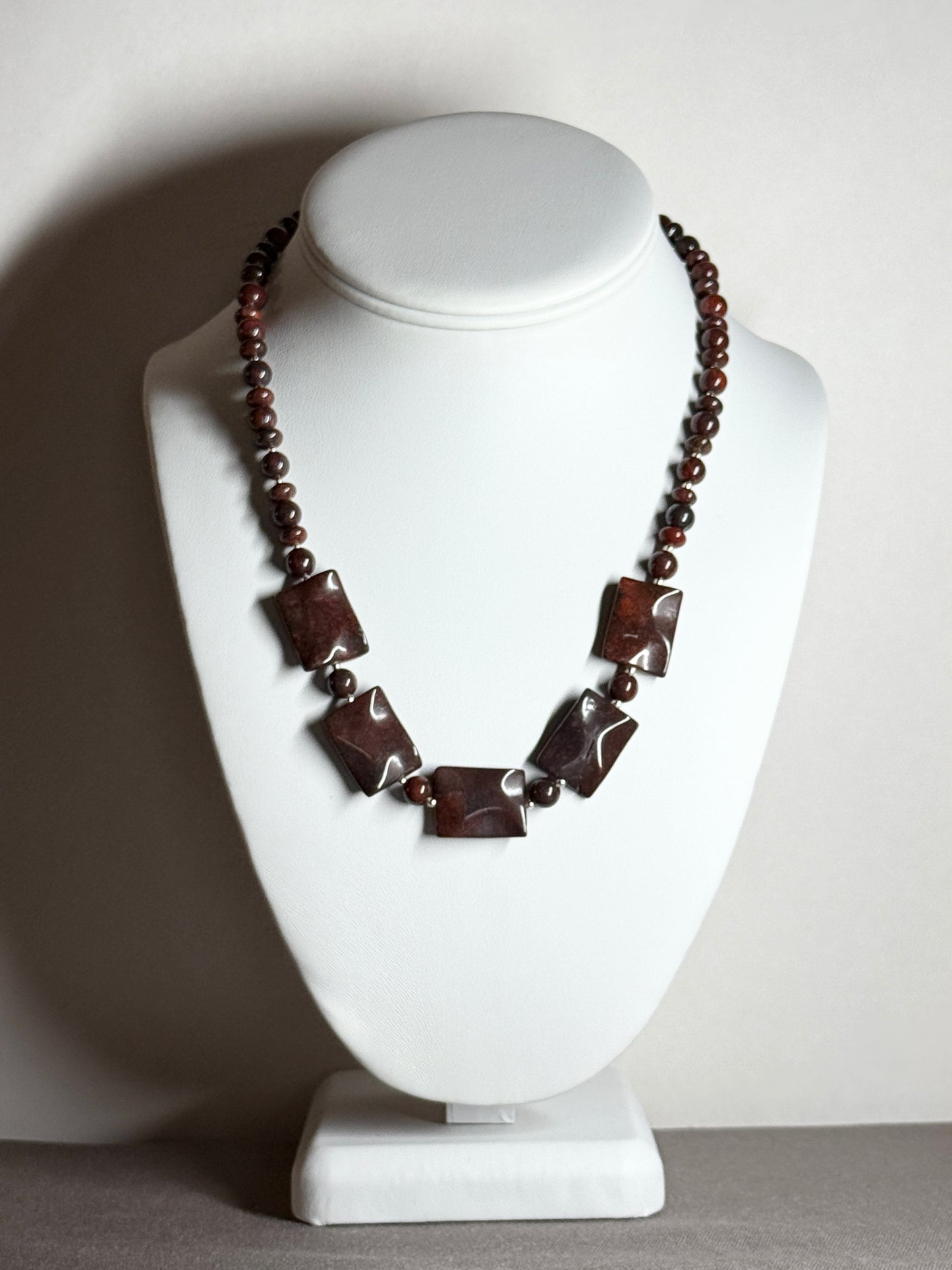 Flame Jasper Necklace
