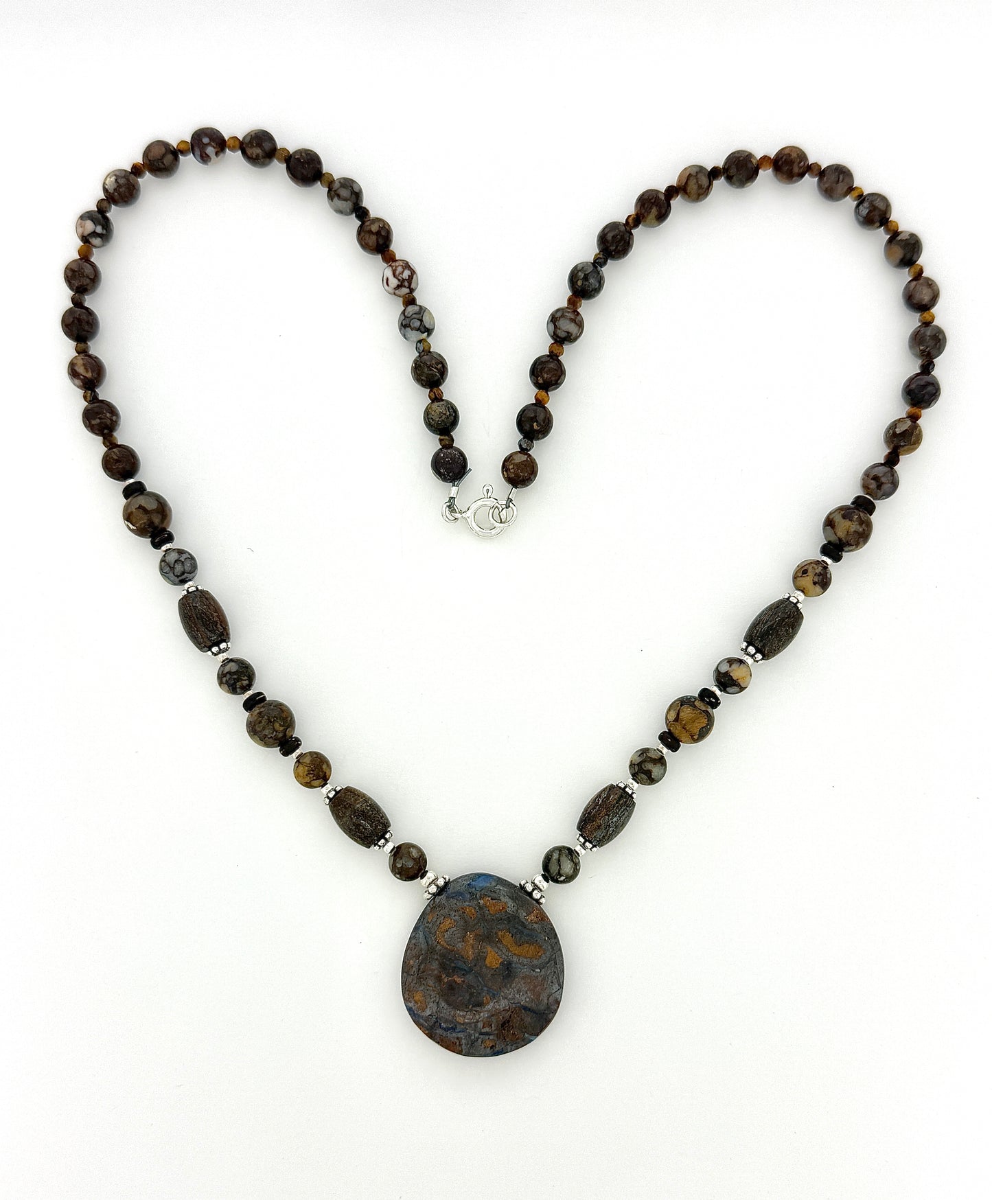Boulder Opal Multistone Necklace