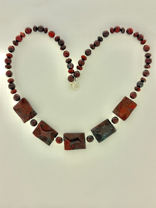 Flame Jasper Necklace