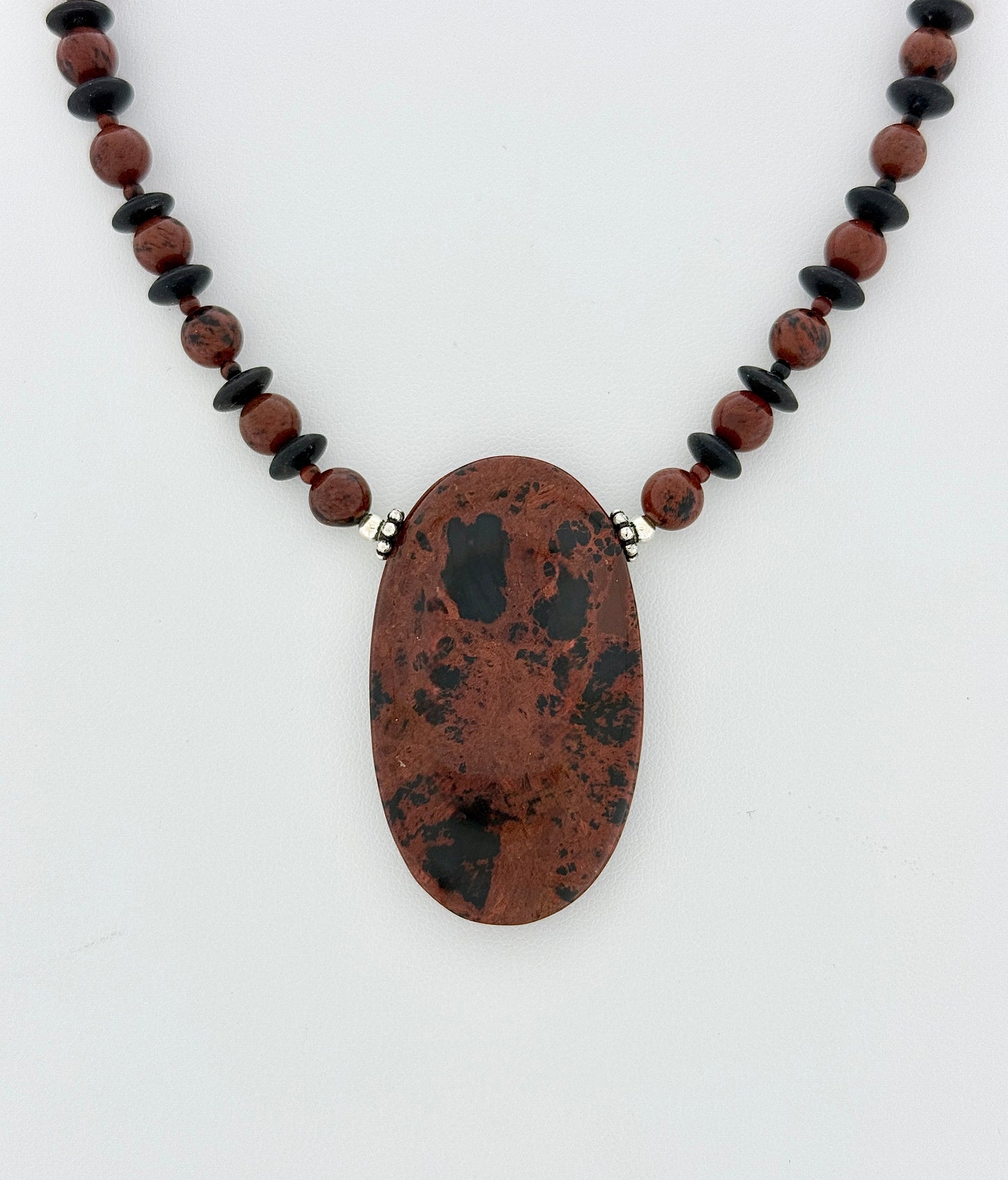 Mahogany Obsidian Necklace