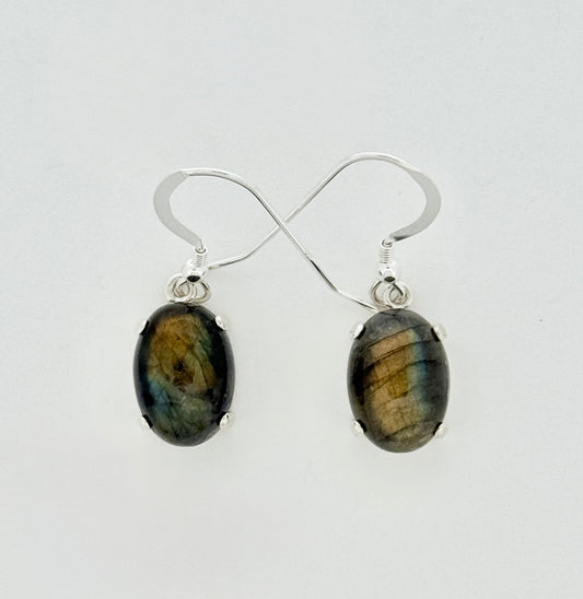 Labradorite Earrings