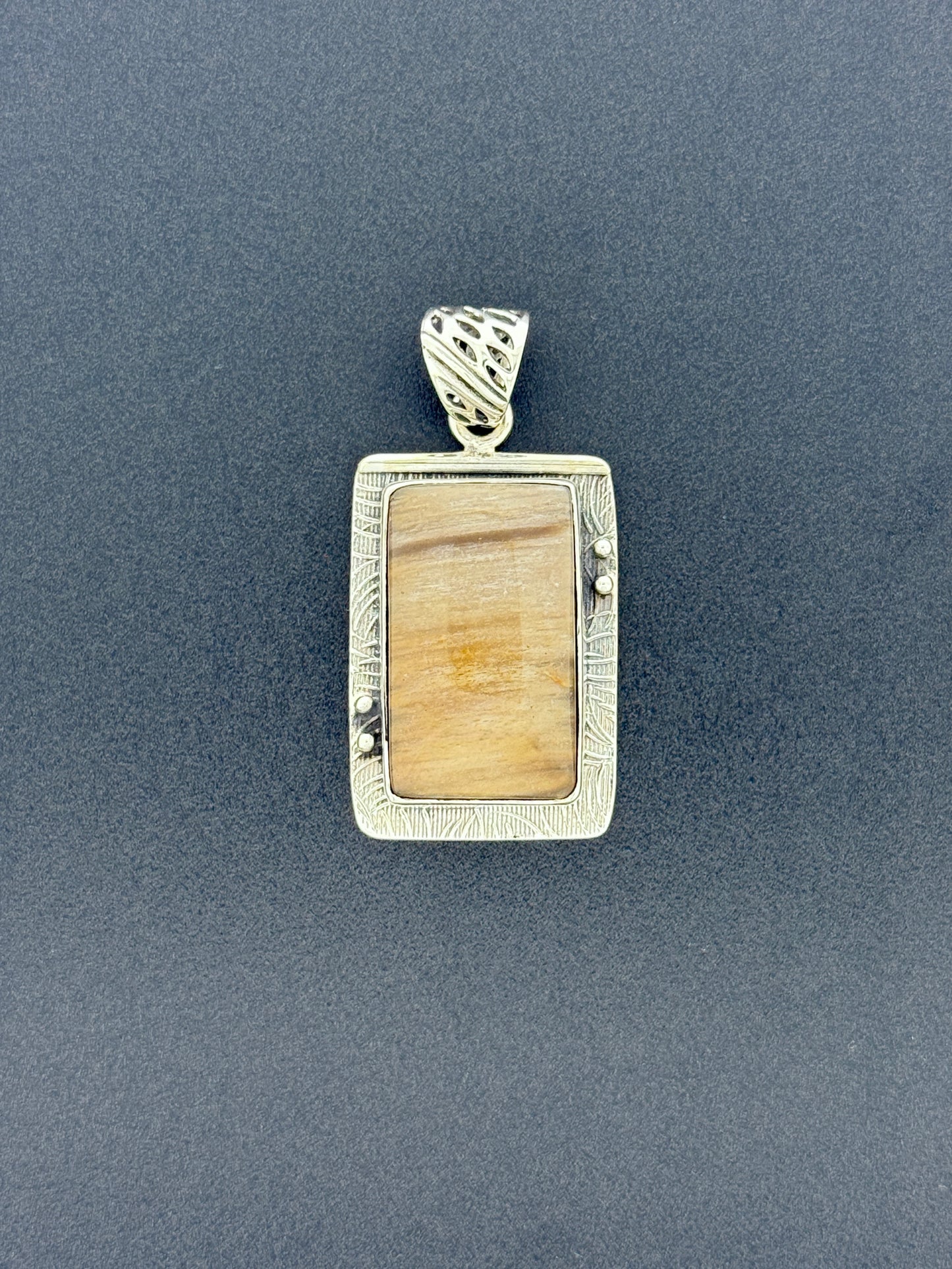 Petrified Wood Pendant