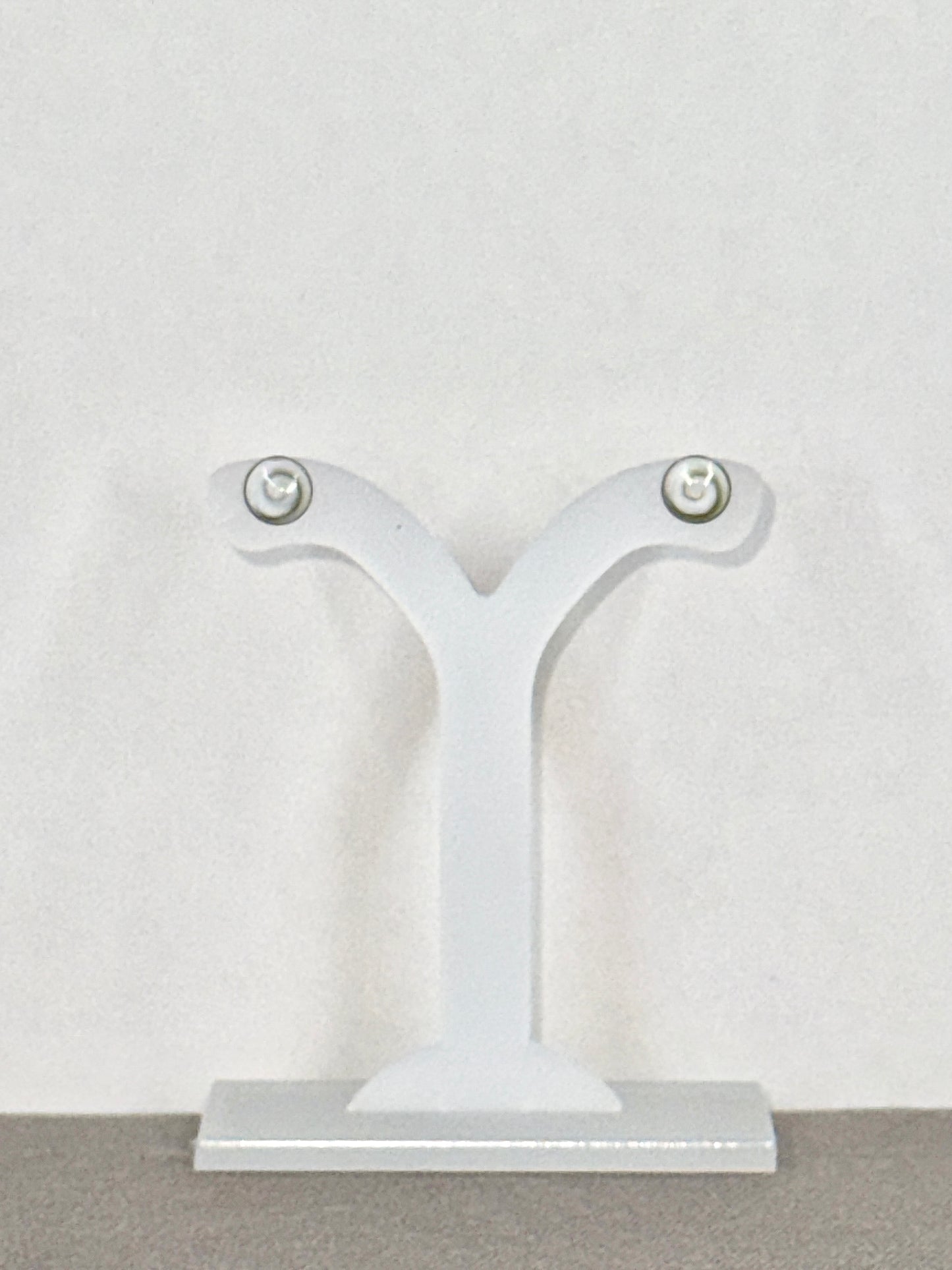 Shell Operculum Earrings, Stud