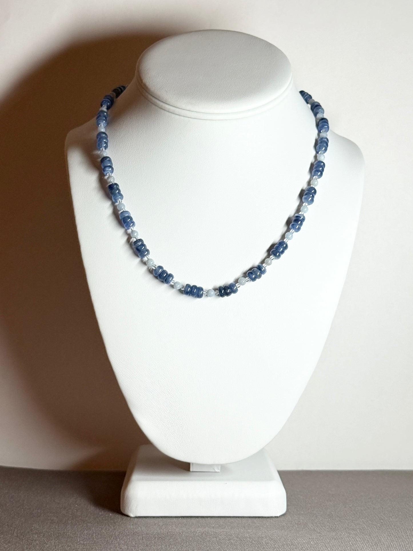 Kyanite and Aquamarine Necklace