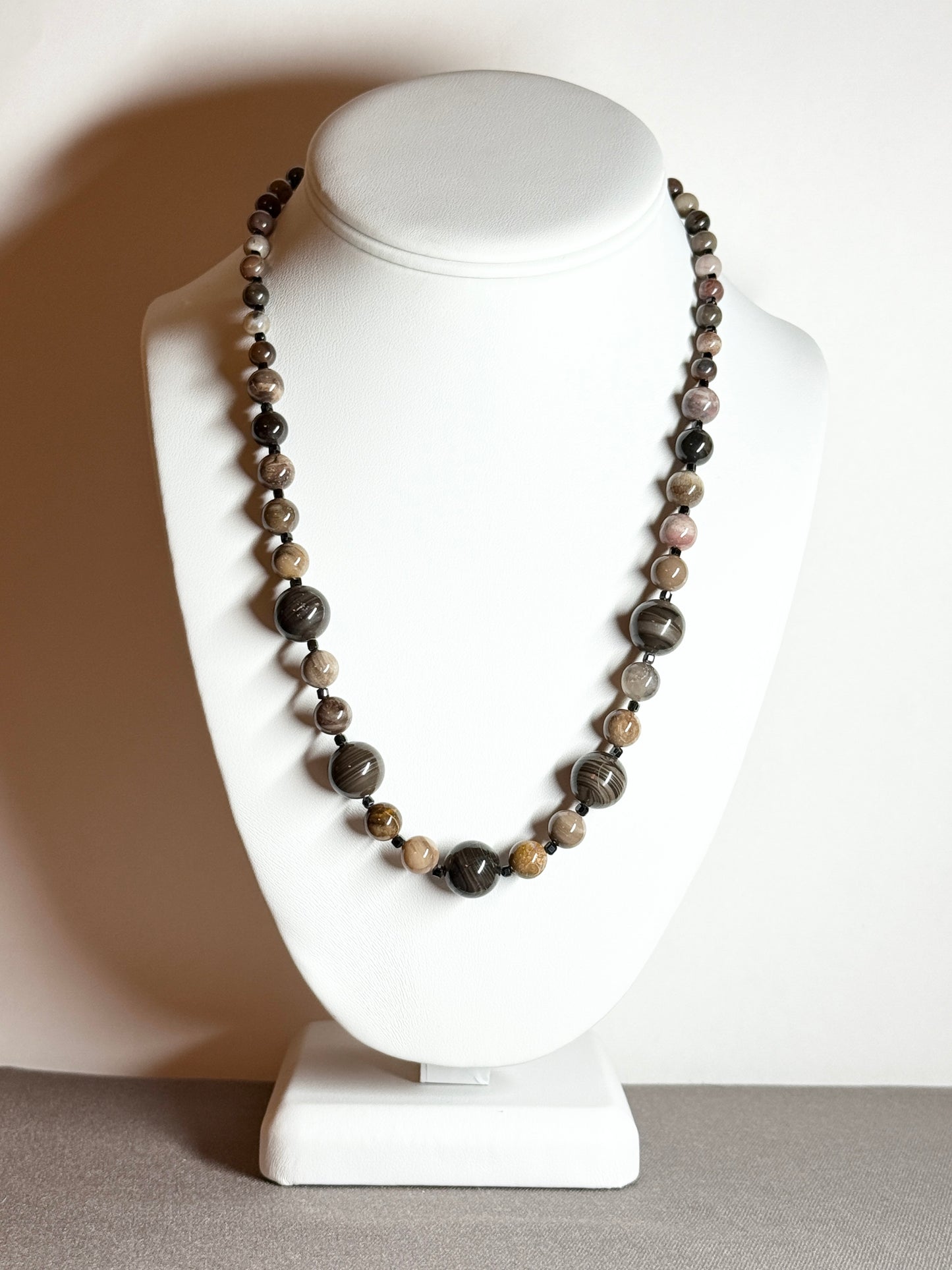 Cappuccino Jasper Necklace