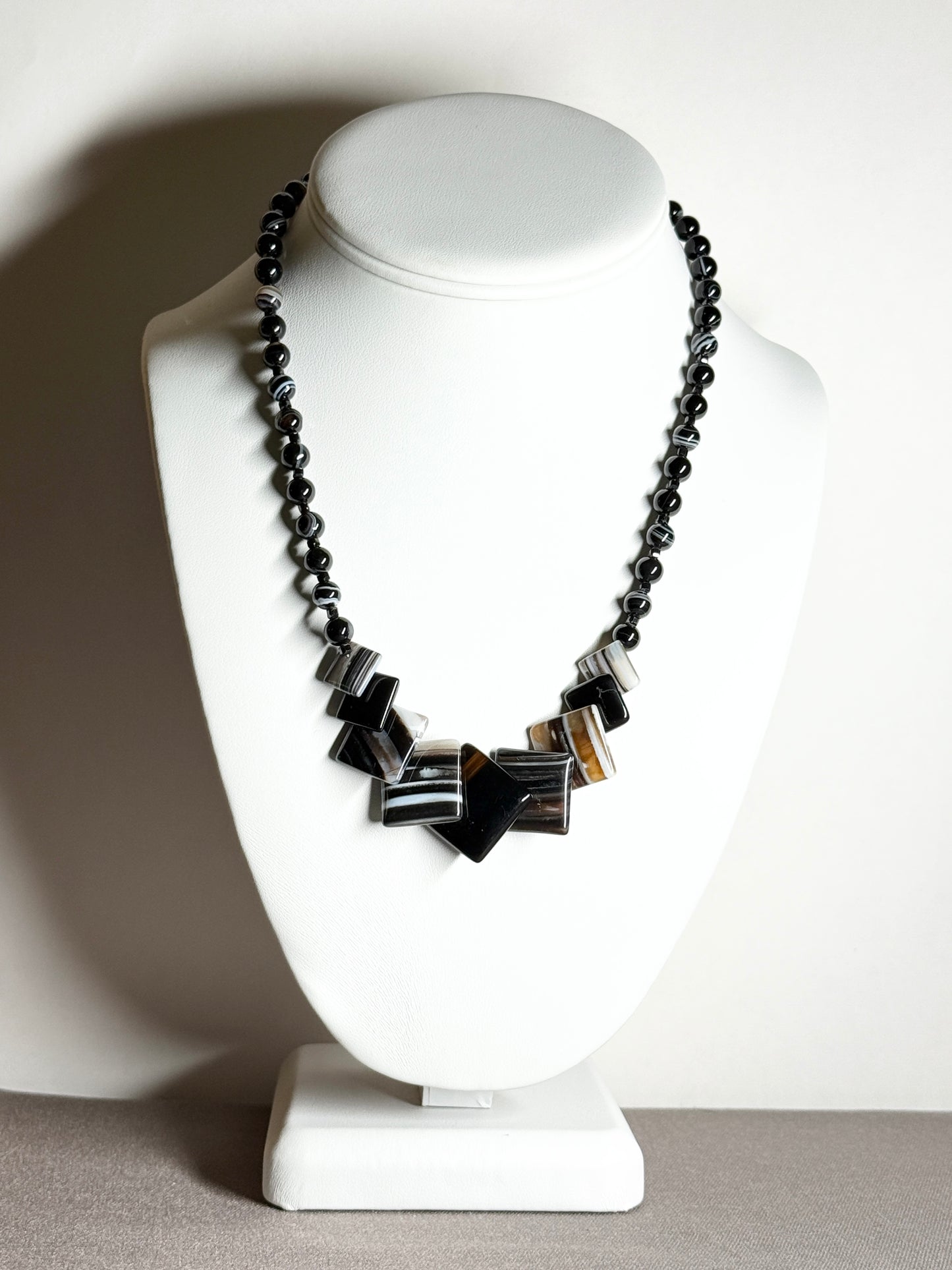 Banded Agate Necklace